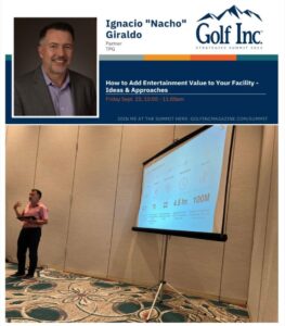Read more about the article TBT! Nacho at the Golf Inc. Strategies Summit